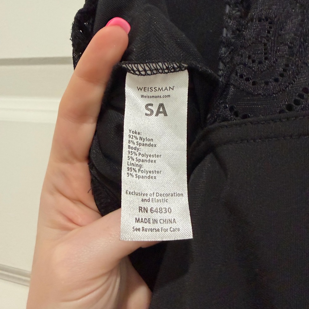 Weissman Black Dance Costume - image 4